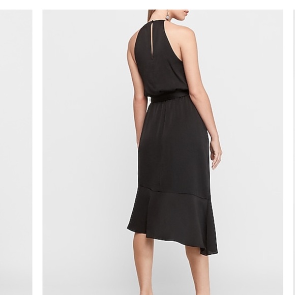 COPY - Express light pink asymmetrical dress - Picture 3 of 4